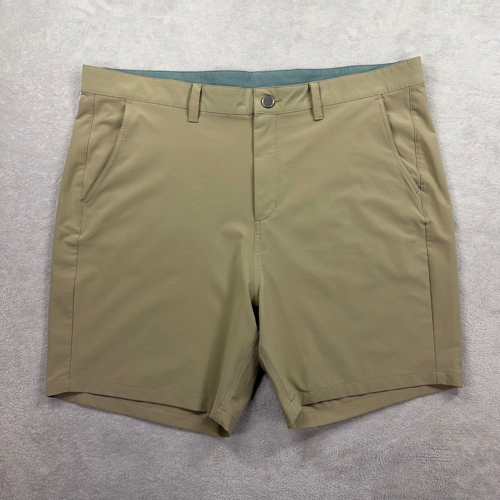 Free Fly Shorts Mens 38 Khaki Tan Stretch Performance Fishing Outdoors Hybrid